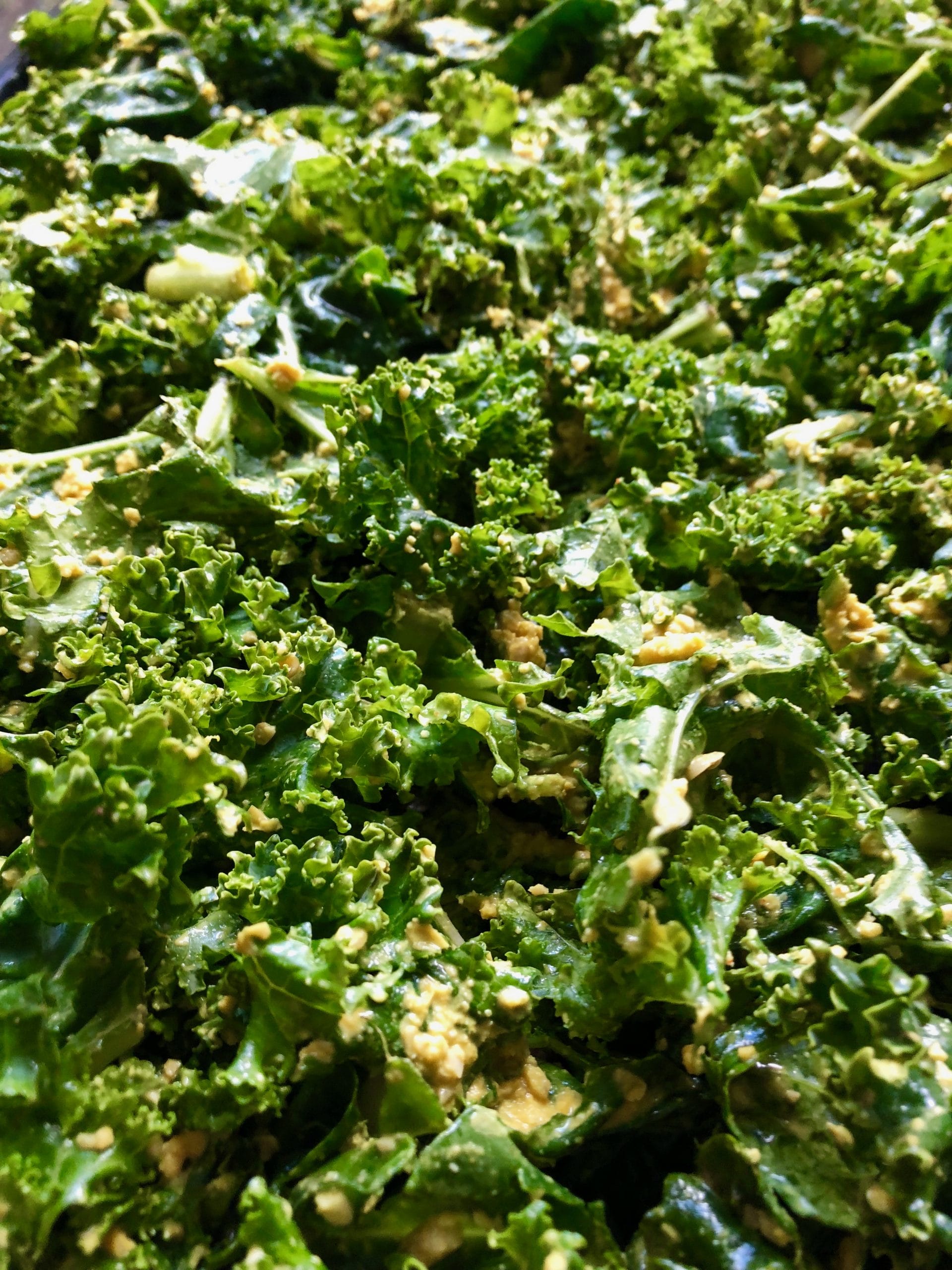 cheesy kale chips